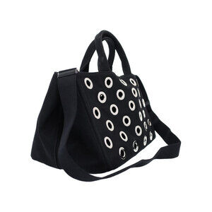 Prada Bag Handbag Canapa Grommet